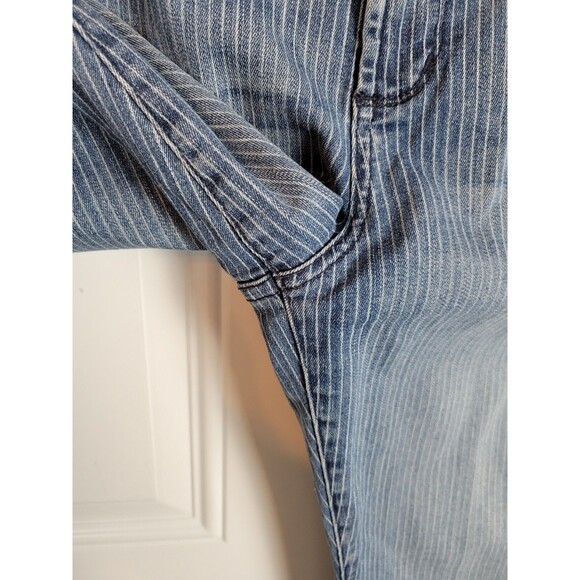 NYDJ Not Your Daughters Jeans Rachel Roll Cuff Ankle Jeans Size 12 Strip… - Picture 4 of 8